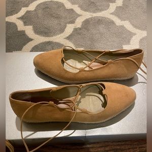 Michael Kors Collection suede espadrille flat